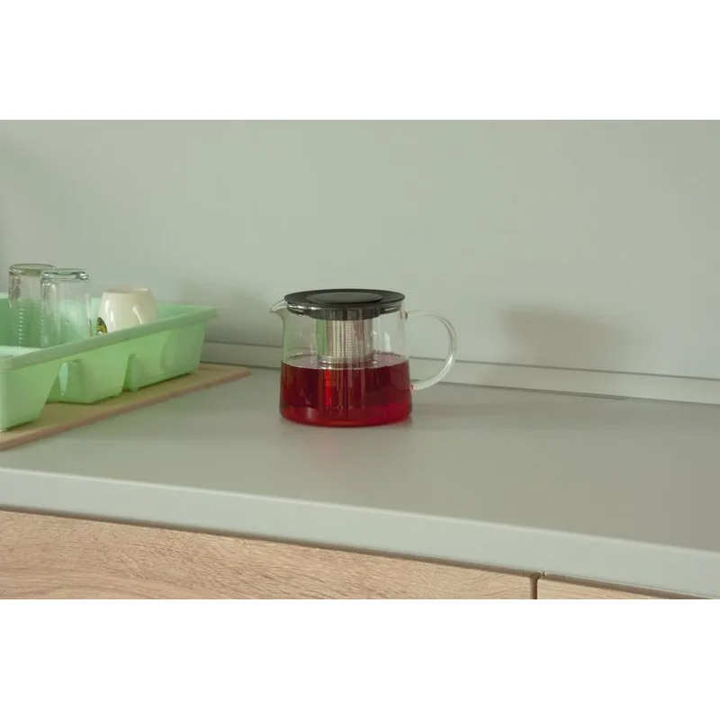 Čajník MagicHome TP003, 1500 ml, borosilikátové sklo s nerezovým sitkom