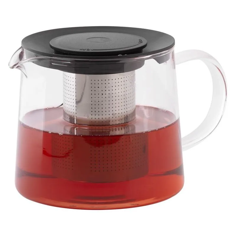 Čajník MagicHome TP003, 1500 ml, borosilikátové sklo s nerezovým sitkom