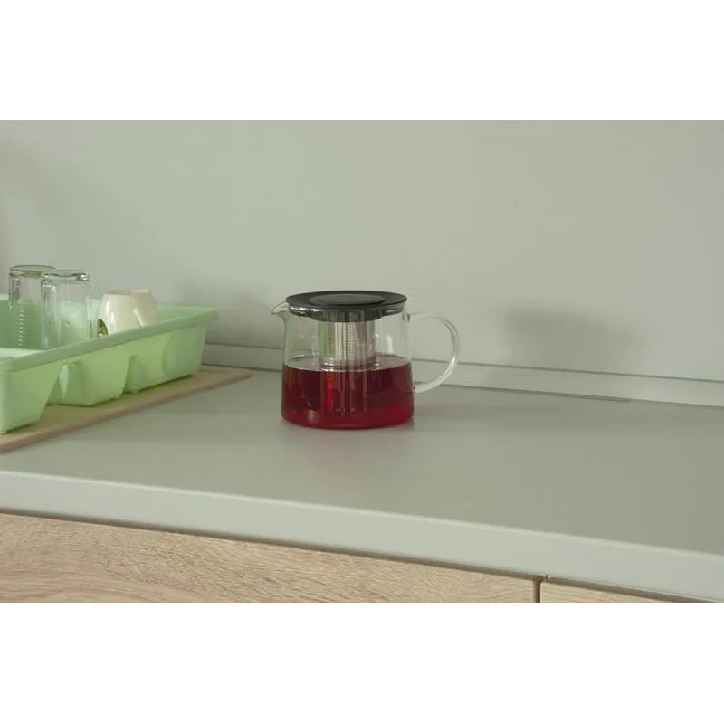 Čajník MagicHome TP003, 1500 ml, borosilikátové sklo s nerezovým sitkom