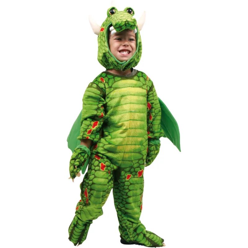 Kostým na karneval Drak zelený