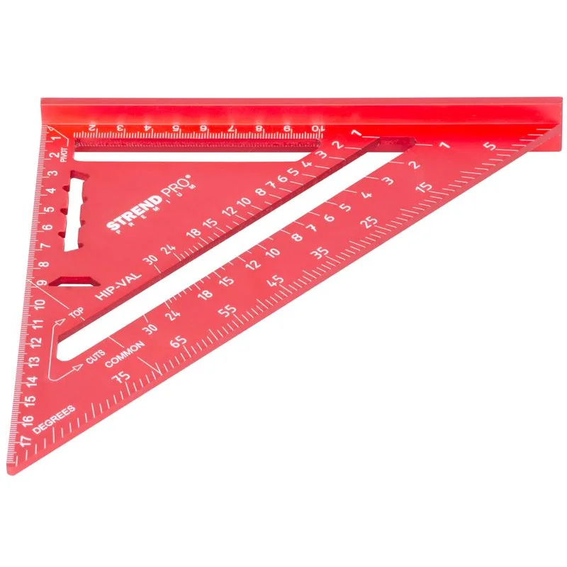 Uholník Strend Pro Premium, trojuholník, 180 mm, ALU, 193 g