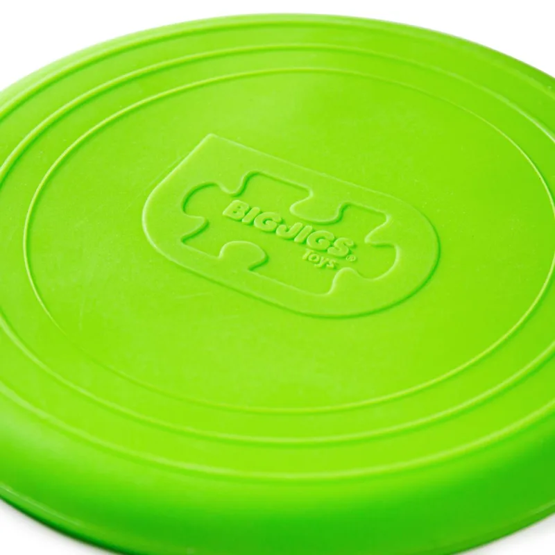 Bigjigs Toys Silikónové frisbee zelené Meadow