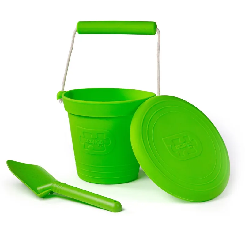 Bigjigs Toys Silikónové frisbee zelené Meadow
