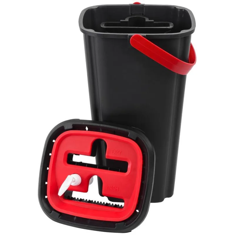 Súprava upratovacia QuickShine MagicHome, plochý mop + vedro 8 l