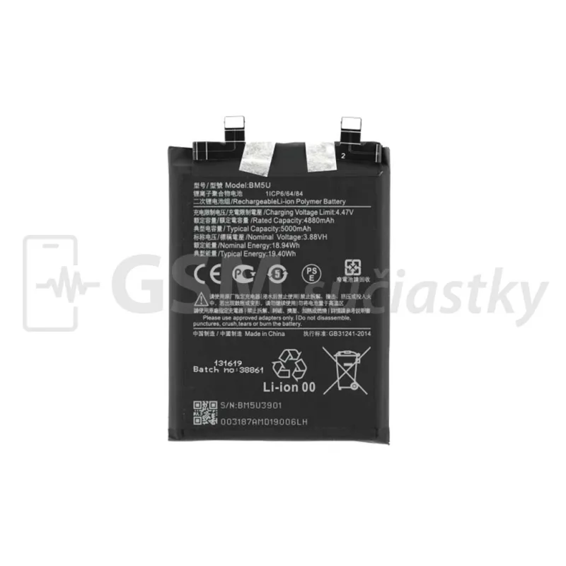 Batéria Xiaomi Redmi Note 13 Pro Plus 5G - BM5U Variant:: OEM