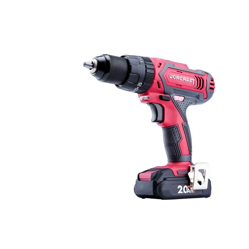 Skrutkovač Worcraft CD-20LiH, 20V, 2x Li-ion 2.0Ah, set