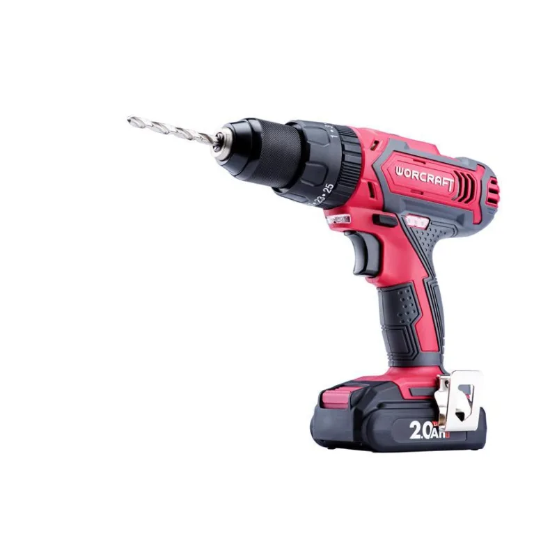 Skrutkovač Worcraft CD-20LiH, 20V, 2x Li-ion 2.0Ah, set