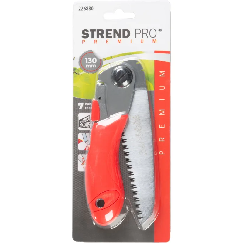 Pílka Strend Pro Premium, 130 mm, skladacia, červená