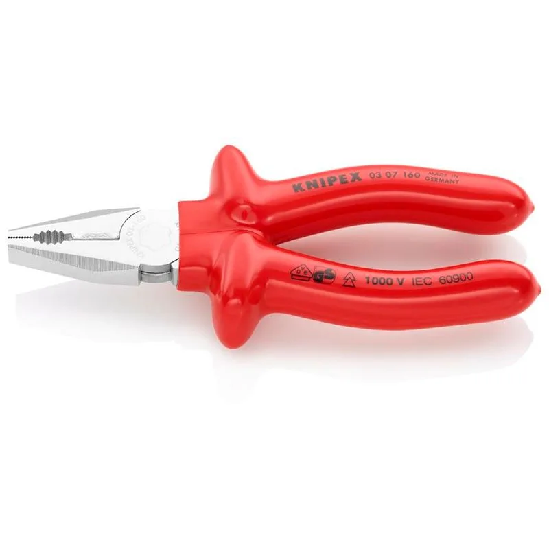 Kliešte KNIPEX 03 07 160 – 160 mm, kombinované, VDE
