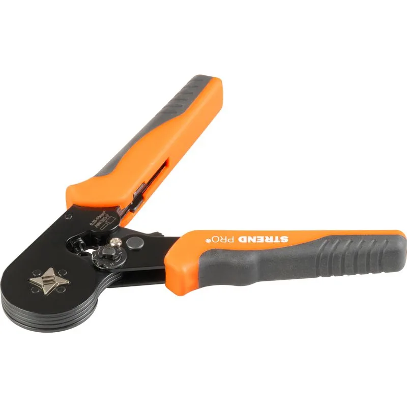 Kliešte Strend Pro, 175 mm, krimpovacie, na káble, 0,25-10mm
