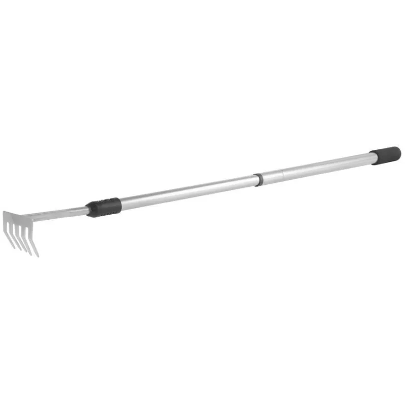 Hrabličky záhradné, 5-zubé, teleskopická násada 120 cm