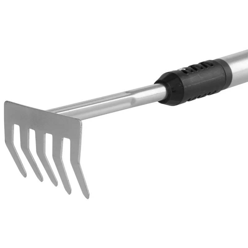 Hrabličky záhradné, 5-zubé, teleskopická násada 120 cm