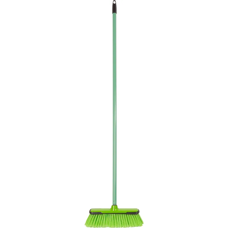 Metla Cleonix B0682, zelená, násada 120 cm, 31 cm