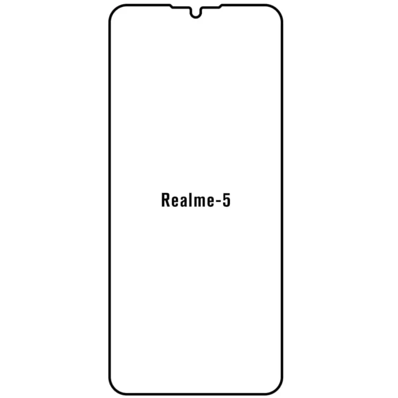 Ochranná fólia Sunshine Hydrogel pre Realme 5 Variant:: predná čirá