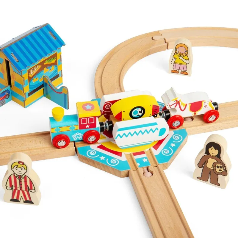 Bigjigs Rail Točňa s motívom čajových šálok