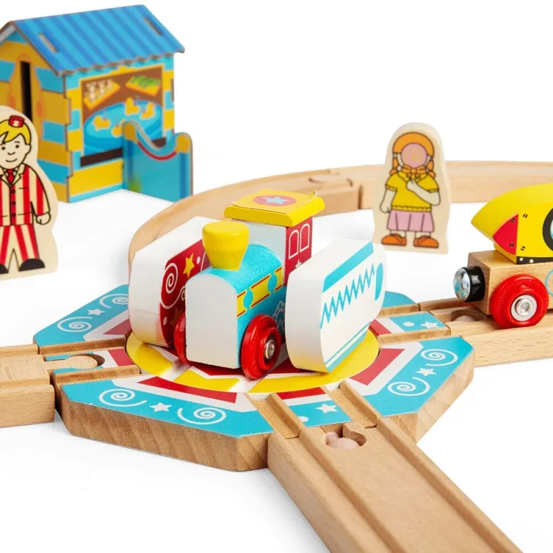 Bigjigs Rail Točňa s motívom čajových šálok