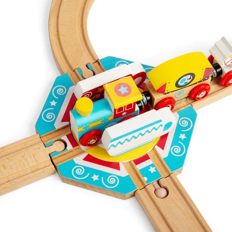 Bigjigs Rail Točňa s motívom čajových šálok