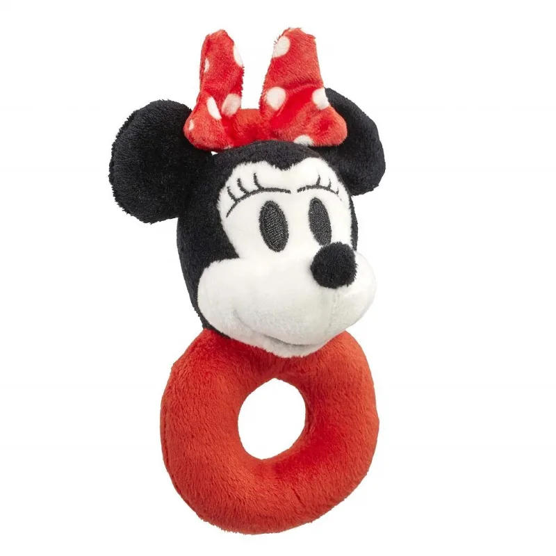 Plyšová hrkálka Myška Minnie