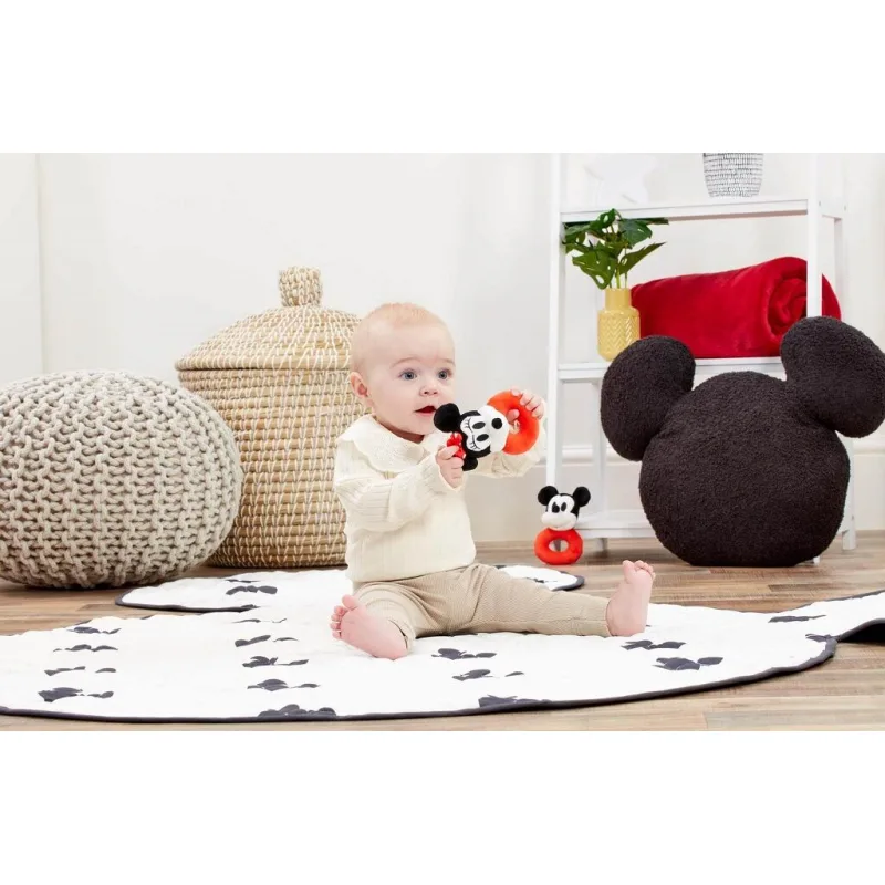 Plyšová hrkálka Myška Minnie
