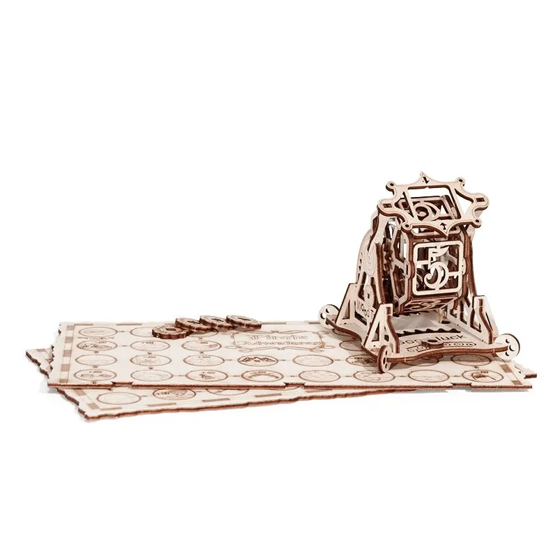 Wood Trick 3D mechanické puzzle - Koleso šťastia 53 ks