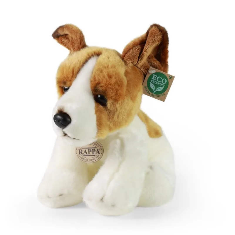 Plyšový Teriér Jacka Russella sediaci 26 cm ECO-FRIENDLY