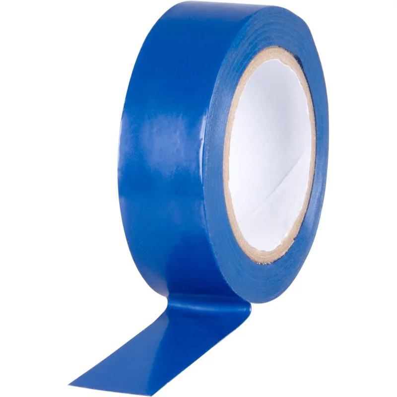 Izolačná páska 19 mm x 10 m, modrá, PVC, balenie 10 ks