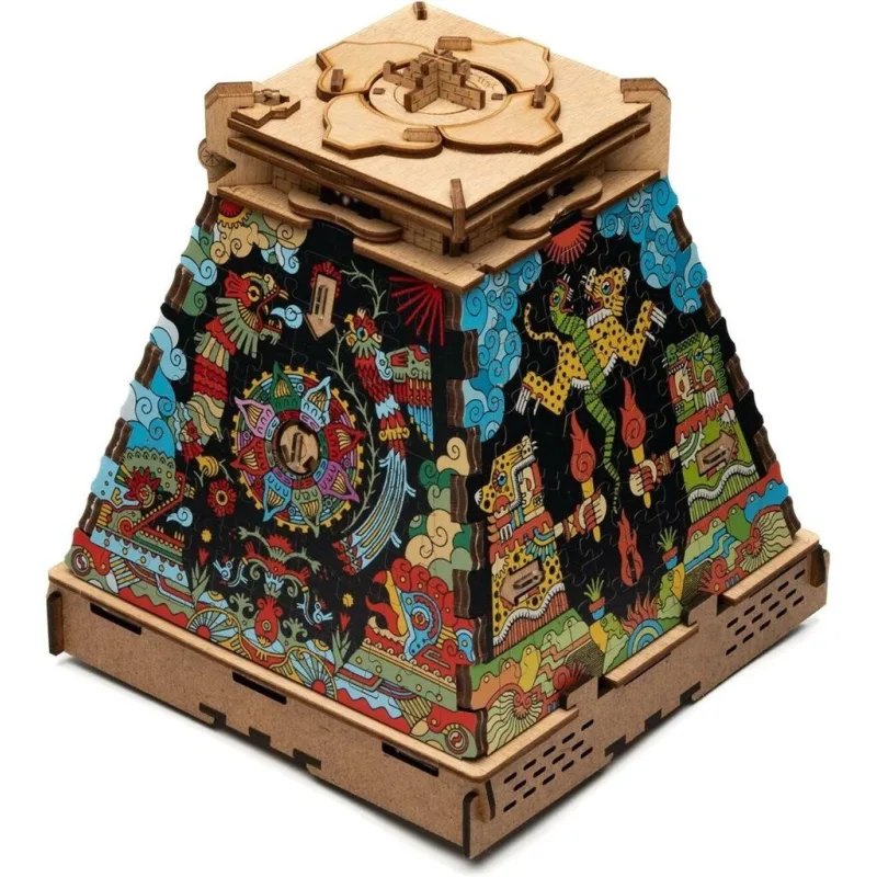 Puzzle Aztécka ríša - rozšírenie hlavolamu Pyramída Slnka