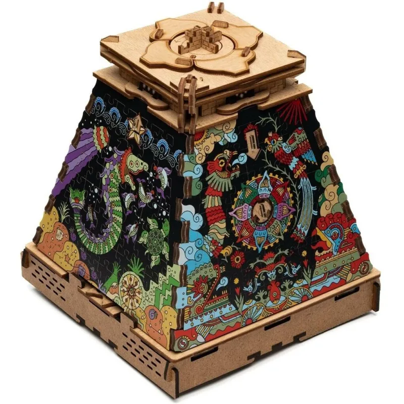 Puzzle Aztécka ríša - rozšírenie hlavolamu Pyramída Slnka