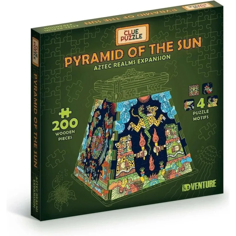 Puzzle Aztécka ríša - rozšírenie hlavolamu Pyramída Slnka