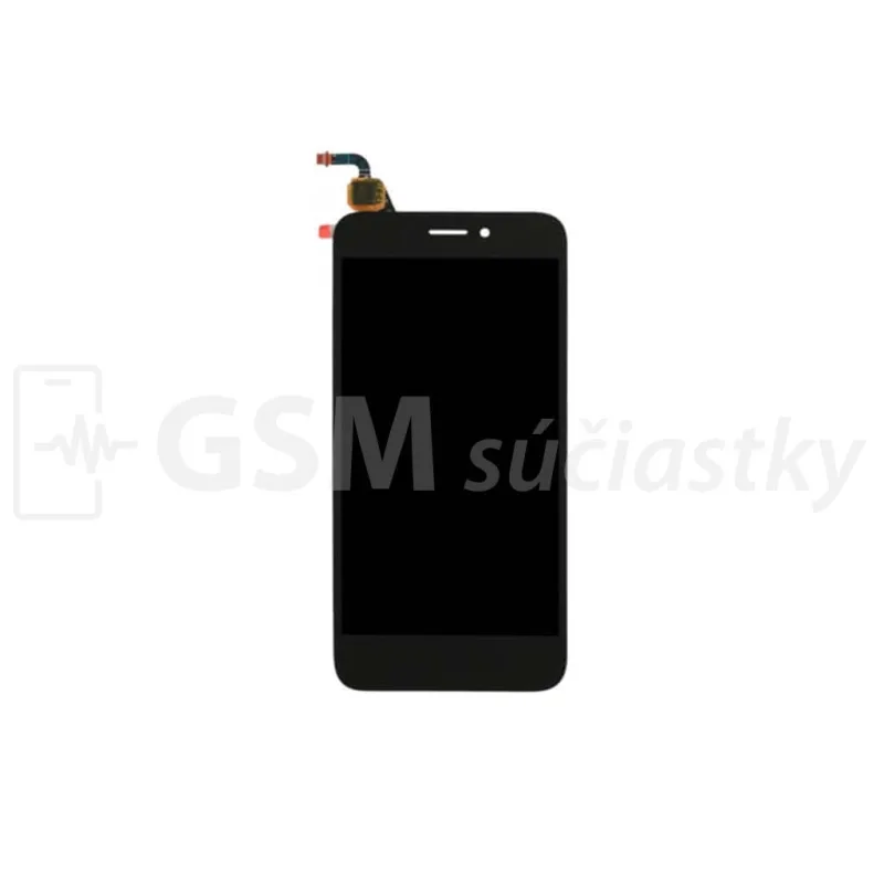 LCD Displej + Dotykové sklo Huawei Honor 6A Farba: Čierna