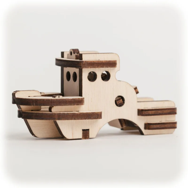 Drevené 3D puzzle Loď