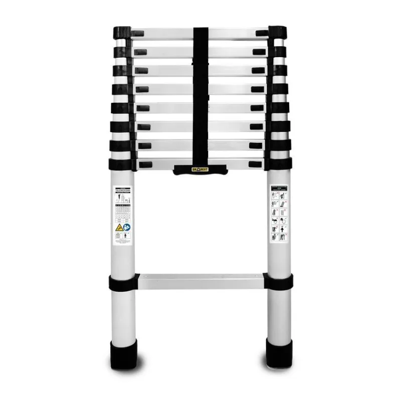 Rebrík Strend Pro, teleskopický, 2,6 m, 1x9, max. 125 kg