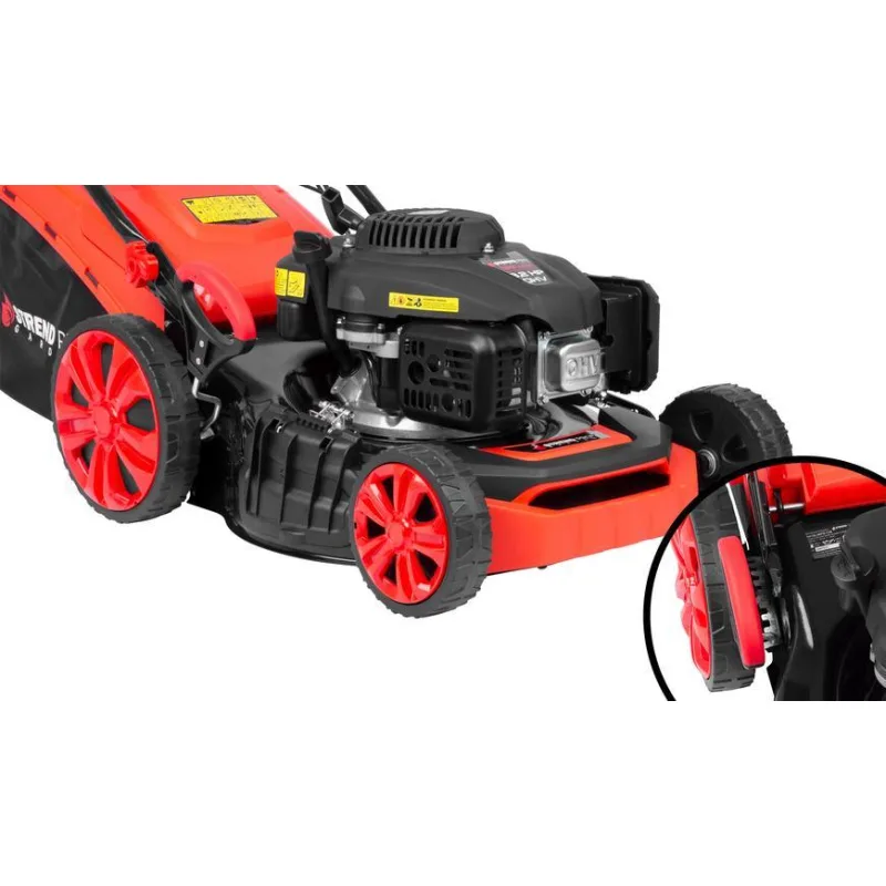 Kosačka Strend Pro QL46P-139E, benzínová, 2,4 kW, záber 45,7 cm, s pojazdom, LONCIN, s elektr.štartovaním