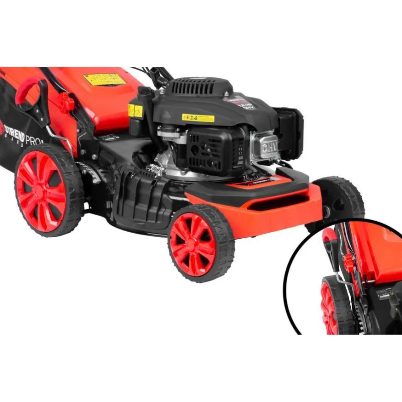 Kosačka Strend Pro QL46P-139E, benzínová, 2,4 kW, záber 45,7 cm, s pojazdom, LONCIN, s elektr.štartovaním
