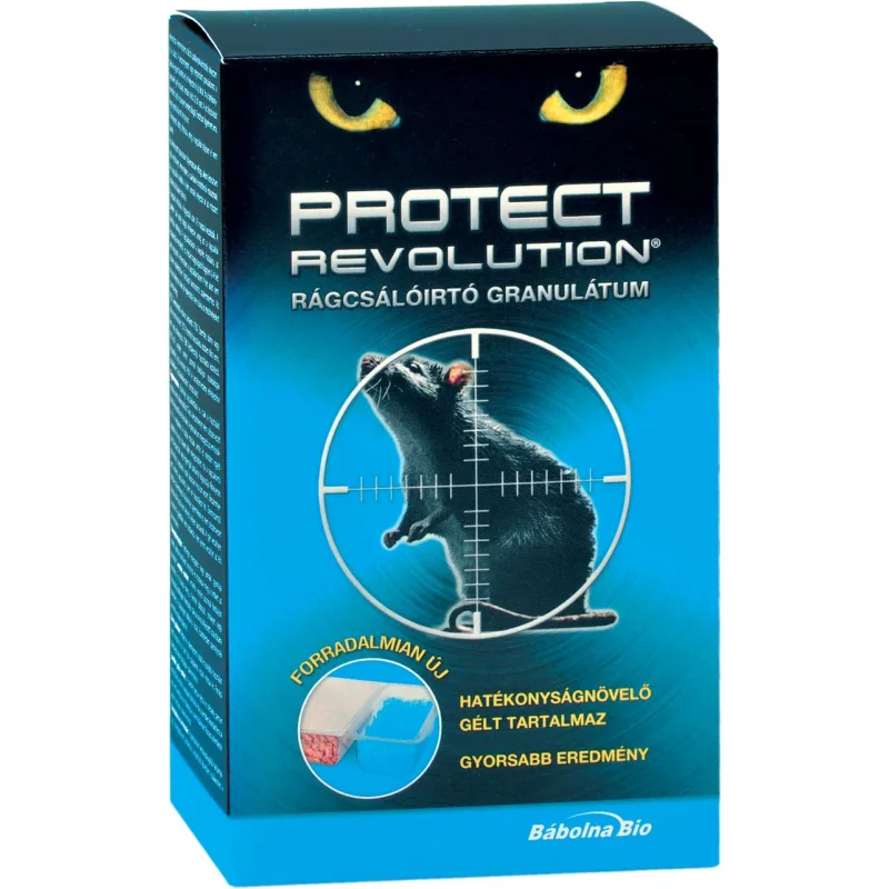 Granule PROTECT Revolution, na potkany, 150 g, (2x75 g tácky + 2x50g gél)