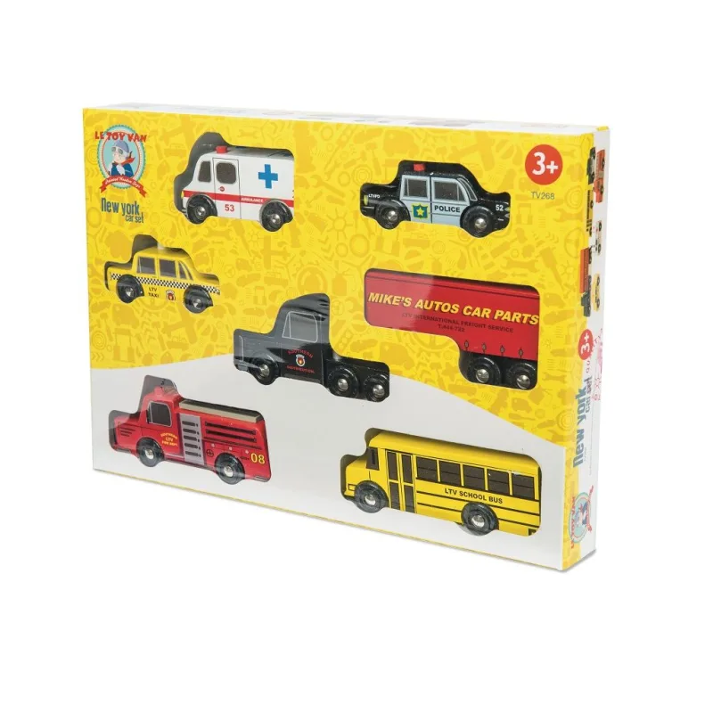 Le Toy Van set autíčok New York