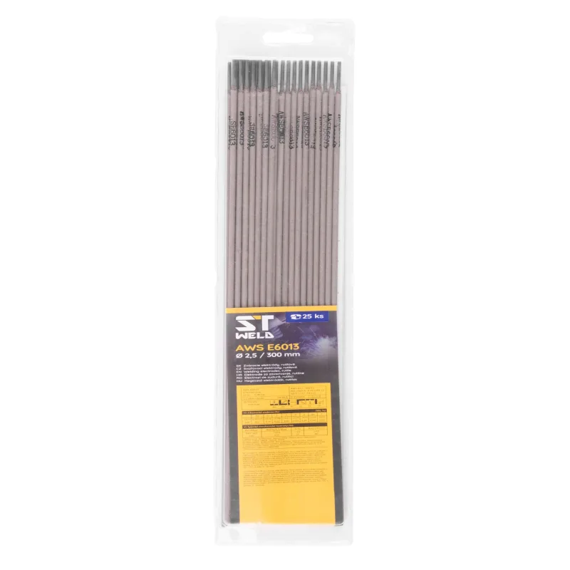 Elektródy AWS E6013 2,5 mm, 25 ks, Rutile
