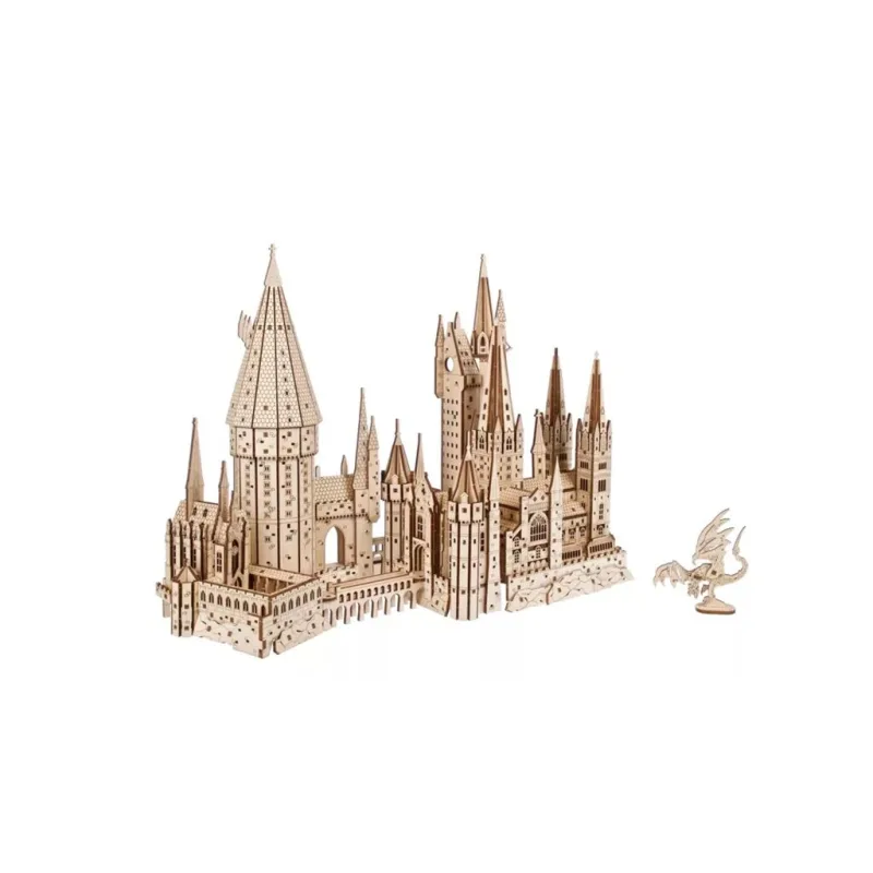 Ugears 3D mechanické puzzle - Rokfort, Harry Potter