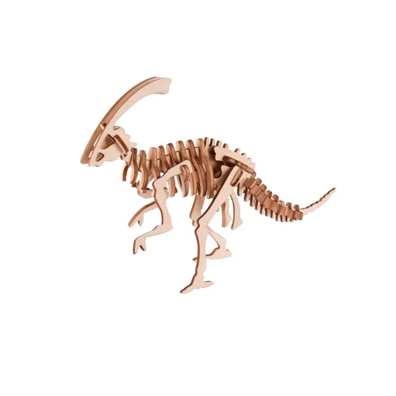 Woodcraft Drevené 3D puzzle Parasaurolophus