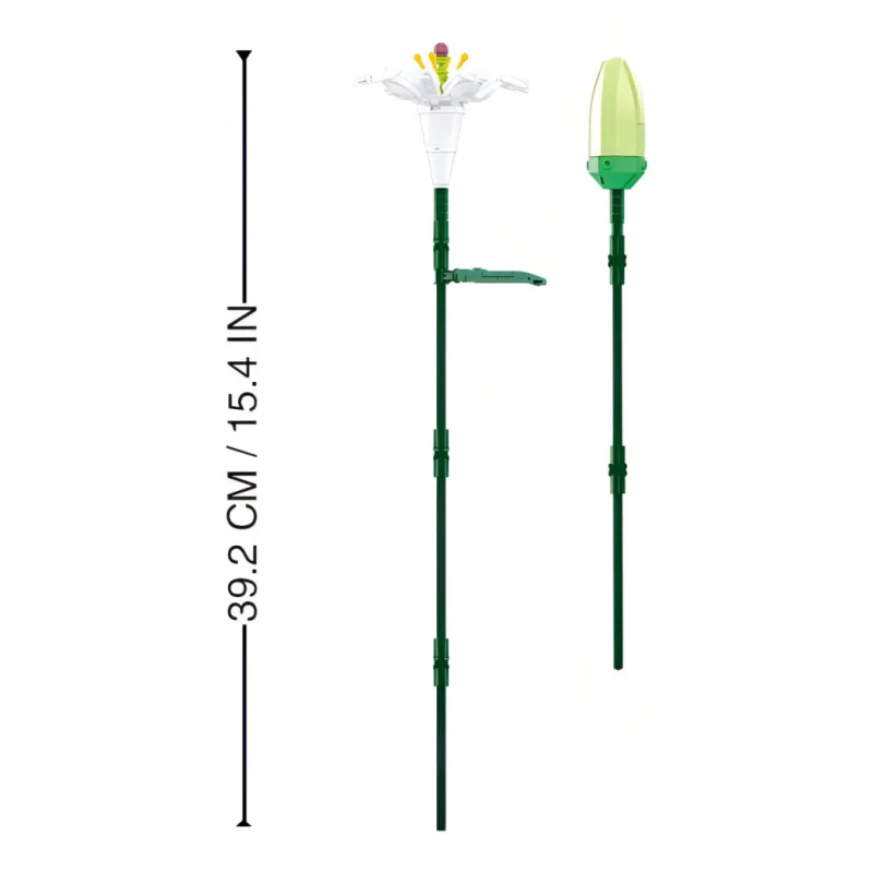 Sluban Flowers M38-B1121B Ruže s Ľaliou