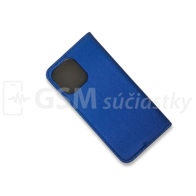 Smart Book Knižkové puzdro iPhone 14 Pro Max Farba: Tmavo modrá