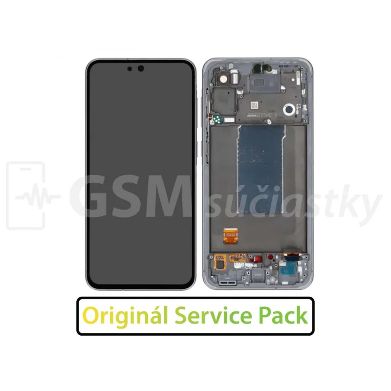 LCD Displej + Dotykové sklo + Predný kryt Samsung Galaxy A56 5G A566 - originál Farba: Ružová