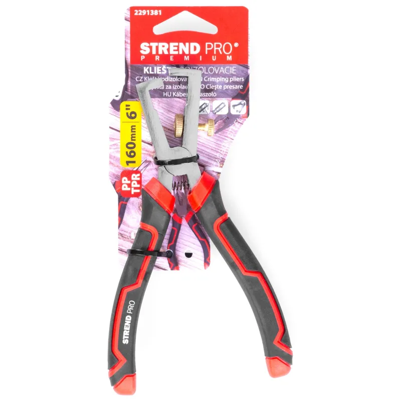 Kliešte Strend Pro Premium ComfortGrip DL416, 160 mm, odizolovacie