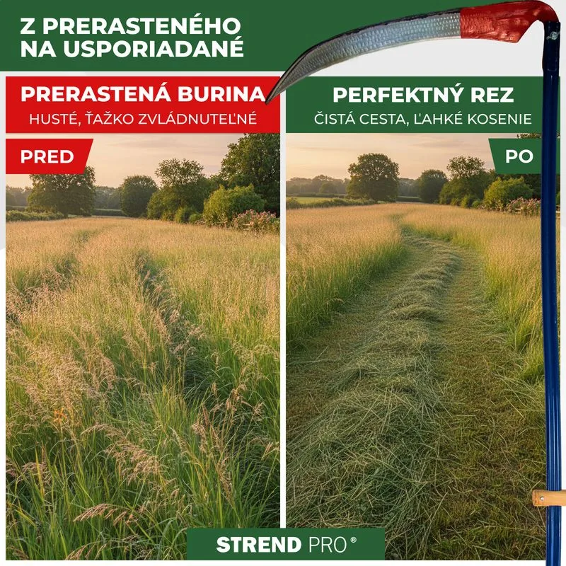 Kosa na trávu EURO 700 mm, kovaná