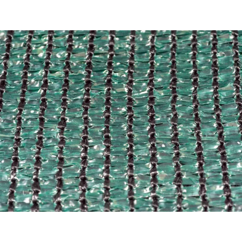 Tieniaca sieť na plot HDPE, 95% zatienenie, 1,2x50 m, zelená