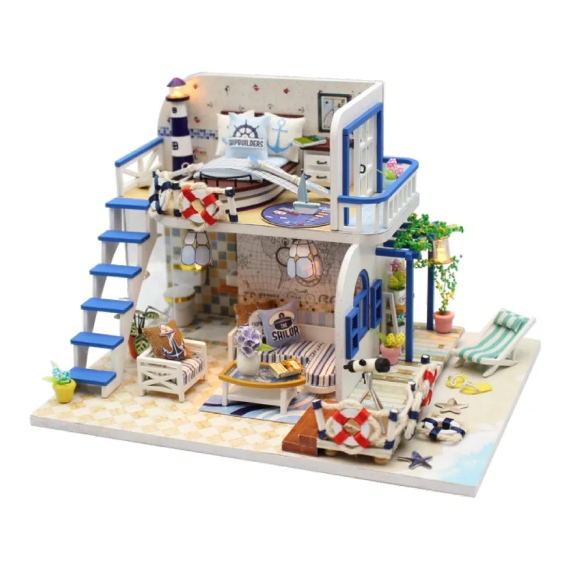 Dvěděti Miniatúra domčeka U Modrého pobrežia