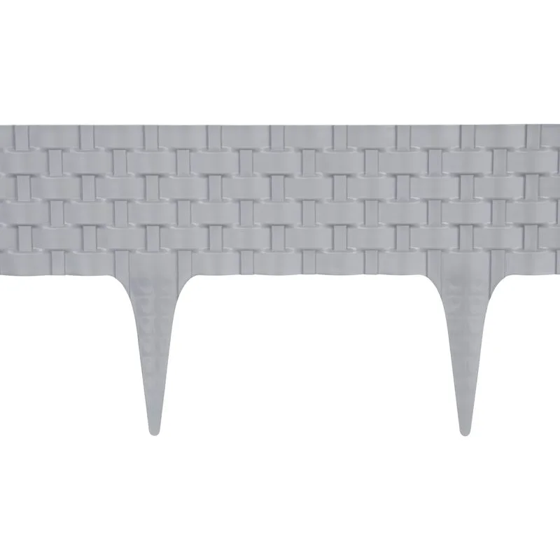 Plastový obrubník RattanPalisade 2,46 m, grafit