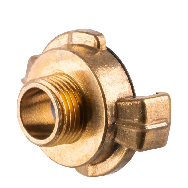 Adaptér na hadicu GF120, 3/4", mosadzný, vonkajší závit, bajonetový
