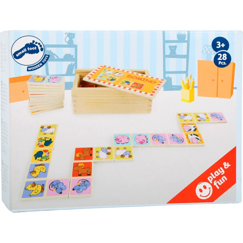 Domino zvieratká zo ZOO