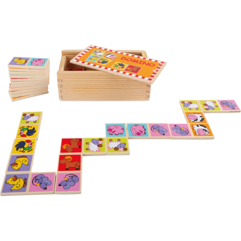 Domino zvieratká zo ZOO